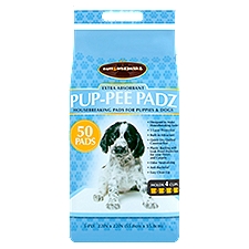 Ruff & Whiskerz Pup-Pee Padz Extra Absorbant 5-Ply Pads, 50 count