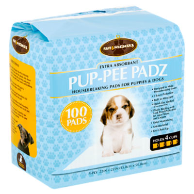 Ruff & Whiskerz Pup-Pee Padz Extra Absorbant 5-Ply Housebreaking