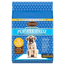 Ruff & Whiskerz Pup-Pee Padz Extra Absorbant 5-Ply Jumbo Pads, 18 count