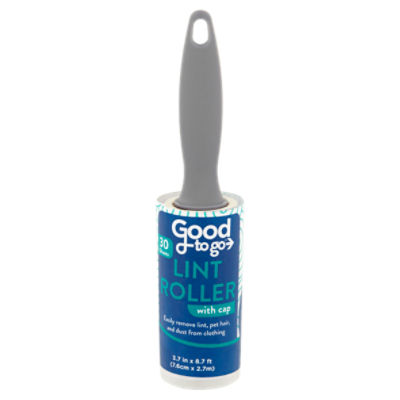 Good to Go Lint Roller with Cap, 30 count - ShopRite