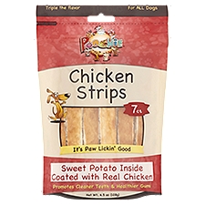 Poochie Chicken Strips for All Dogs, 7 count, 4.5 oz, 4.5 Ounce