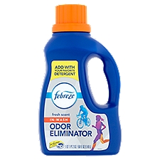 Febreze Fresh Scent In-Wash Odor Eliminator, 50 fl oz