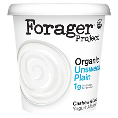 Forager Project Organic DairyFree Unsweetened Plain Cashewmilk Yogurt