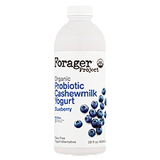 Forager Project Organic Drinkable Cashew Milk Yogurt, 28 fl oz