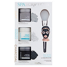 Spascriptions Clay & Gel Face Mask with Mask Applicator, 1 Each