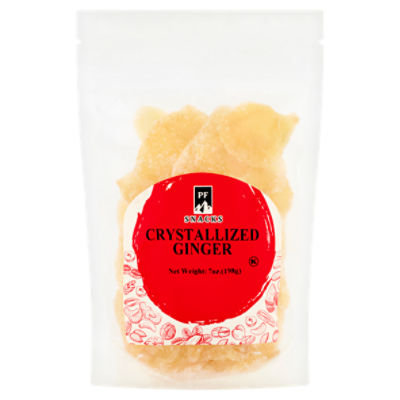 PF Snacks Crystallized Ginger, 7 oz