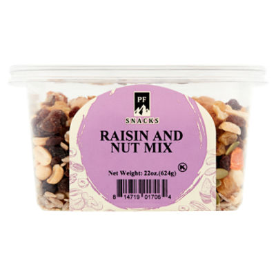 PF Snacks Raisin and Nut Mix, 22 oz