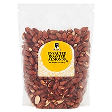 PF Snacks Unsalted Roasted Almonds, 32 oz