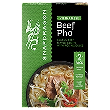 Snapdragon Beef Pho Flavored Noodle Soup, 2.1 oz