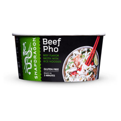 Snapdragon Beef Pho Flavored Noodle Soup, 2.1 oz