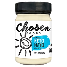 Chosen Foods Classic Keto Mayo, 12 fl oz, 12 Fluid ounce
