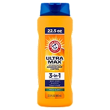 Arm & Hammer Ultra Max Fresh Scent 3-in-1 Body Wash, Shampoo and Conditioner, 22.5 fl oz, 22.5 Fluid ounce