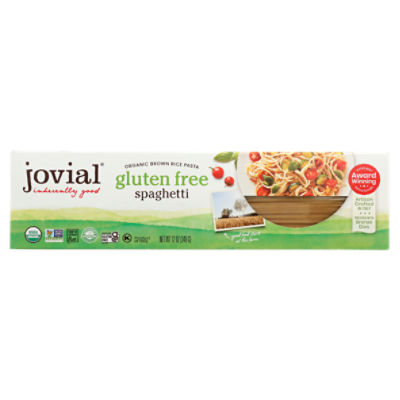 Jovial Organic Brown Rice Spaghetti Pasta, 12 oz Fairway