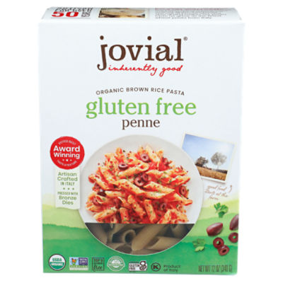 Jovial 100 Organic Brown Rice Gluten Free Penne Pasta, 12 oz ShopRite