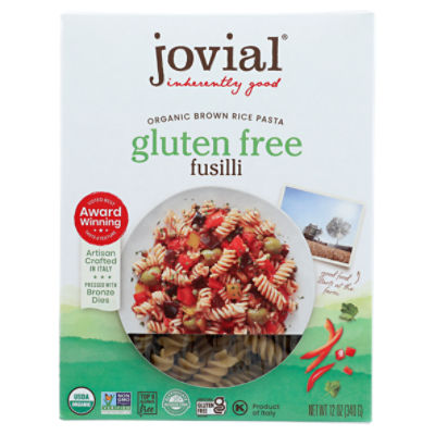 JOVIAL ORGANIC BROWN RICE FUSILLI PASTA ShopRite