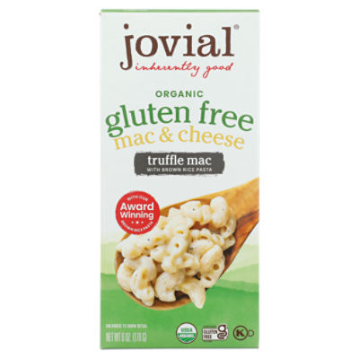 Jovial Organic Gluten Free Truffle Mac & Cheese, 6 oz