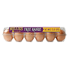 Nellie's Free Range Extra Large Brown Eggs, 12 Each