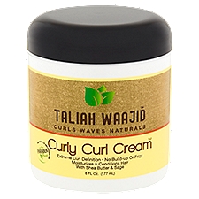 Taliah Waajid Curly Curl Cream, 6 Ounce