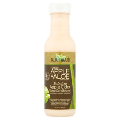 Taliah Waajid Green Apple & Aloe with Coconut Nutrition Apple Cider Deep Conditioner, 12 fl oz