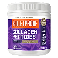 Bulletproof Chocolate Flavored Collagen Peptides Dietary Supplement, 14.3 oz