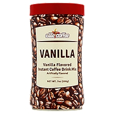 Elite Coffee Vanilla Flavored Instant Coffee Drink Mix, 7 oz
