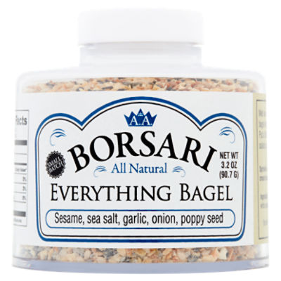 Borsari All Natural Everything Bagel Seasoning 3.2 oz ShopRite