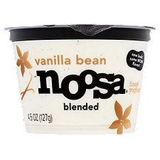 Noosa Vanilla Bean Blended Finest Yoghurt, 4.5 oz
