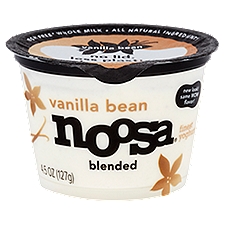 Noosa Vanilla Bean Blended Yoghurt, 4.5 Ounce