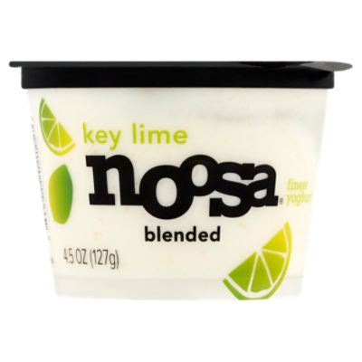 Noosa Key Lime Blended Finest Yoghurt, 4.5 oz ShopRite