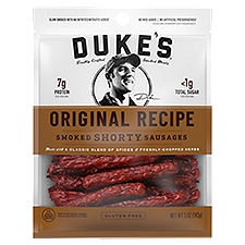 Duke's Original Recipe Smoked Shorty Sausages, 5 oz