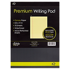 iScholar New York iQ Premium Writing Pad, 70 sheets