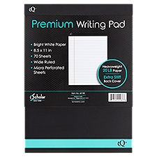 iScholar New York iQ+ Premium Writing Pad, 70 sheets, 70 Each