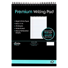 iScholar New York Premium Writing Pad, 70 sheets