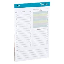 iQ 5 x 8 in To Do List Pad, 50 count