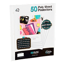 iScholar New York Poly Sheet Protectors, 50 count, 50 Each