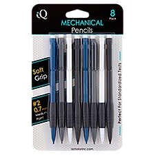 iScholar New York iQ Mechanical Pencils, 8 count