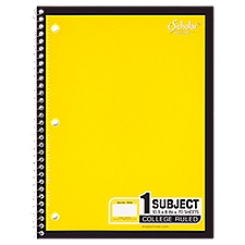 iScholar New York 1 Subject College Ruled, Notebook, 70 Each