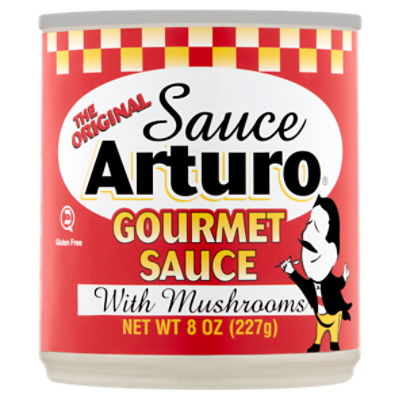 Arturo The Original Gourmet Sauce with Mushrooms, 8 oz