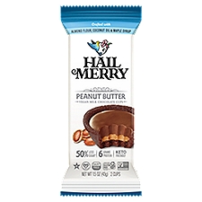 Hail Merry Peanut Butter Vegan Milk Chocolate Cups, 2 count, 1.5 oz