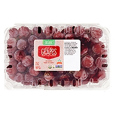 Divine Flavor Organic Table Red Seedless Grapes, 2 lb
