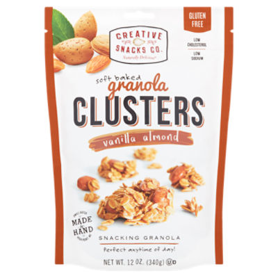 Creative Snacks Co. Vanilla Almond, Soft Baked Granola Clusters