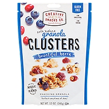 Creative Snacks Co. Granola Clusters, Soft Baked Bountiful Berry, 12 Ounce