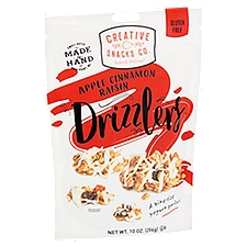 Creative Snacks Co. Drizzlers Apple Cinnamon Raisin, 10 Ounce