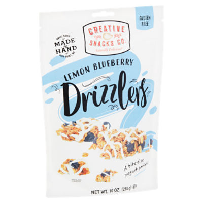 Creative Snacks Co. Drizzlers Lemon Blueberry