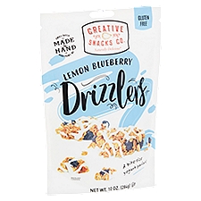 Creative Snacks Co. Drizzlers Lemon Blueberry, 10 Ounce
