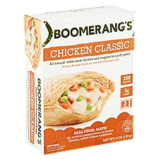 Boomerang's Chicken Classic Pot Pie, 6 oz