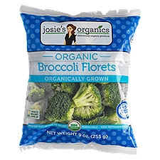 Josie's Organics Organic Broccoli Florets, 9 oz, 9 Ounce