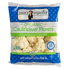 Josie's Organics Organic Cauliflower Florets, 9 oz