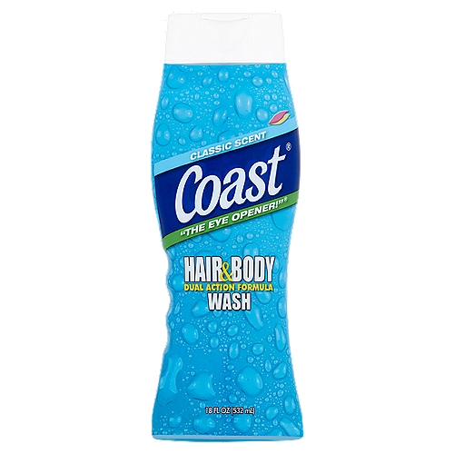 Coast Classic Scent Hair & Body Wash, 18 fl oz