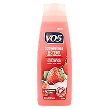 Alberto VO5 Strawberries & Cream, Moisturizing Shampoo, 12.5 Fluid ounce